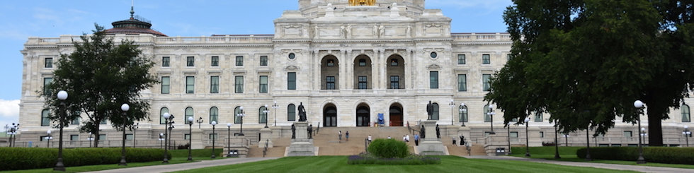 Close View of MN State Capitol Building